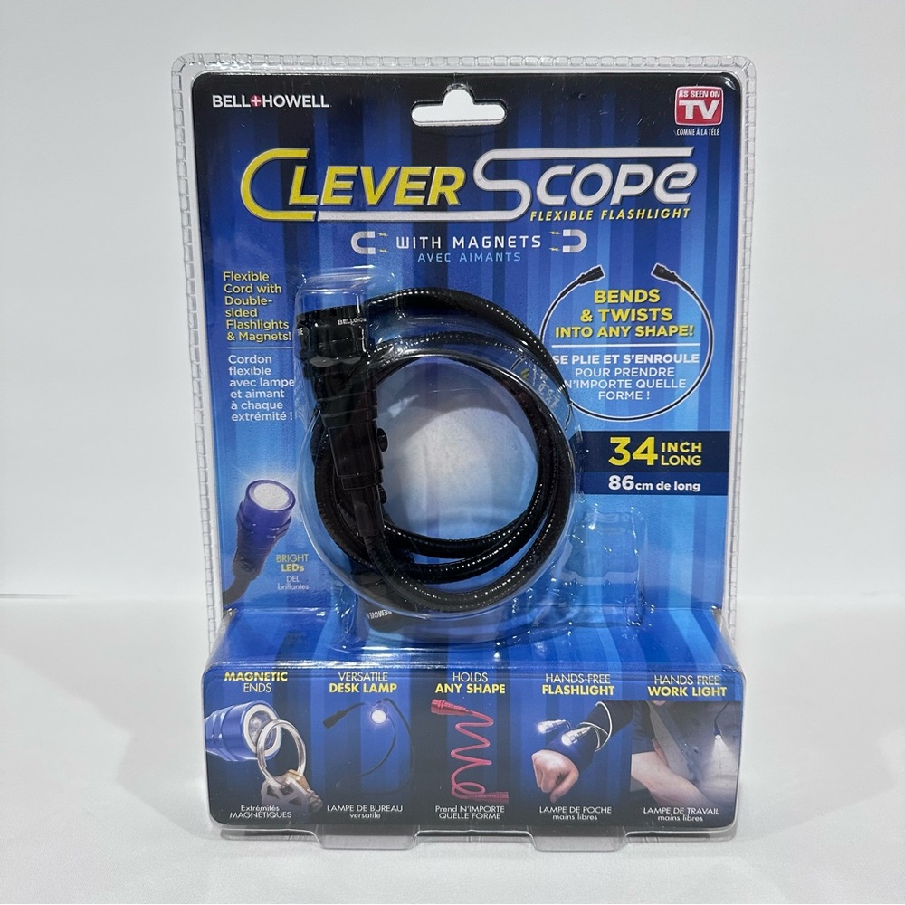 Bell+Howell Clever Scope Flexible Hands Free Flashlight